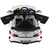 BABYHOPE 444 GTR SPORT 12V UZAKTAN KUMANDALI AKÜLÜ ARABA BEYAZ - 4