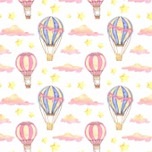 Uçan Balon Temalı Çocuk Odası Duvar Kağıdı Baskı thumbnail 6