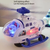 Polis Helikopteri Işıklı Sesli - 1