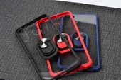 Samsung Galaxy A21 Kılıf Şeffaf Yüzüklü Mola Kapak - 3