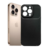 iPhone 16 Pro Max Kılıf Focus Carbon Silikon Kapak - 7