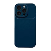 iPhone 16 Pro Max Kılıf Focus Carbon Silikon Kapak - 4