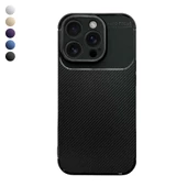 iPhone 16 Pro Max Kılıf Focus Carbon Silikon Kapak - 1