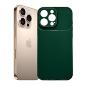 iPhone 16 Pro Max Kılıf Focus Carbon Silikon Kapak - 3