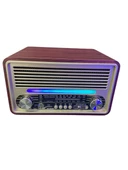 NNS Ns-6680 Usb / Tf Kart / Fm Retro Taşınabilir Bluetooth Hoparlör - 3