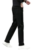 Erkek Siyah Jeans Pantolon Regular Fitt 320 BGL-ST03910 thumbnail 4