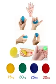 Silikon Stres Topu El Egzersizi EL kasları ve Fizik Tedavisi Topu FC-050 - 6