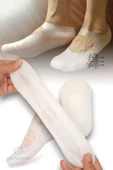 Çift Ayak Bakım Çorabı Yumuşak Silikon Patik Çorap 2'li FC-031 - 10