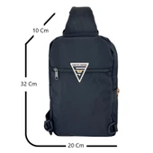 Ççs London Slingbag Sırt ve Göğüs Çantası Siyah-51532 - 3