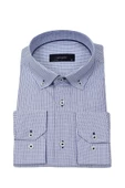 Erkek Klasik Piti Kare Tek Cepli Gömlek BGL-ST03904 thumbnail 9