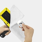 srfn ticaret Karcher Beyaz Buharlı Paspas Temizleme Pedleri SC1/SC2/SC3/SC4/SC5 Uyumlu-4 Adet - 2