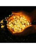 Solar 30 Ledli Çiçekli Günışığı Bahçe Aydınlatma Dekorasyon Güneş Enerjili - 4