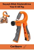 Premium Üretim El Bilek Güçlendirici Kas Yapma Ayarlı Damar Sayaçlı Bilek Güçlendirme Yayı 5-60 Kg. - 1