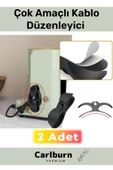 Özel Üretim Bilgisayar Notebook Şarj Kablosu Mutfak Çok Amaçlı Kablo Sarma Düzenleyici 2 Adet - 1