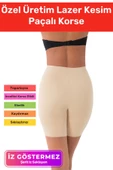 Özel Üretim İz Göstermeyen Kaymaz Sıkılaştırıcı Toparlayıcı Şekillendirici Lazer Kesim Paçalı Korse thumbnail 1