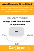 İphone Tüm Serilere Uyumlu 20w Hızlı Şarj Seti Adaptör Type C Kablolu X 11 12 13 14 15 16 Plus Pro - 5
