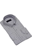 Erkek Klasik Piti Kare Tek Cepli Gömlek BGL-ST03906 thumbnail 7