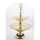 2 Katlı Cam Şekerlik - 1