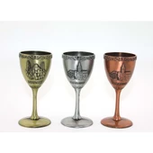 Metal İstanbul Yöresel Kadeh Bardak - 1