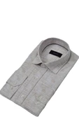 Erkek Klasik Puantiyeli Tek Cepli Gömlek BGL-ST03908 thumbnail 10