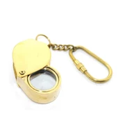 Pirinç Büyüteç Anahtarlık - 2