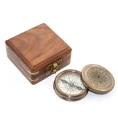 Ahşap Kutulu Pusula thumbnail 2