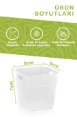 Mithra Life 12 Adet Buzdolabı Kapak İçi Düzenleyici ve Banyo Organizer MIT1104 - 4