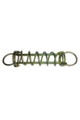 HT MARIN   Iskele Halatı Esneticisi, Galvanizli Sarı Tel 6mm Boy320mm - 1
