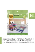 Magic Saver Bag 14lü  Vakumlu Poşet Set 1 - 1