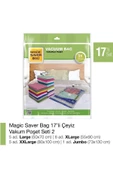 Magic Saver Bag 17li Çeyiz Vakumlu Poşet Seti 2 - 1