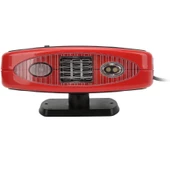 Araç içi Isıtıcı Fan Led Işıklı Cam Buğu Çözücü Oto Isıtıcı 12V - 5