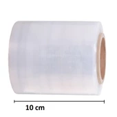 Palet Dilimli Streç 10 CM 17 Mic.  400Gr / 300mt. Şeffaf 2 Adet - 2