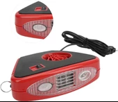 Araç içi Isıtıcı Fan Led Işıklı Cam Buğu Çözücü Oto Isıtıcı 12V - 1