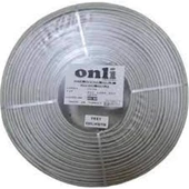 Onli ON-4150 4+1 1x0,50 mini Coax 2x0,22mm 2x0,50mm 250 metre CCA Kamera Kablosu - 1