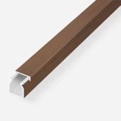 KABLO KANALI 12X12 KOYU CEVİZ YAPIŞKANLI 1 BOY 2 METRE MUTLUSAN - 1