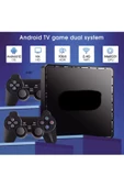 M90 Mini Kablosuz 10000+ Oyun TV/Android Tv Uyumlu 2.4G Atari Oyun Konsolu Gamebox - 2