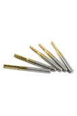 Titanyum Kaplı Tungsten Çelik CNC Freze PCB Kesici 0,6 - 1,5mm - 3