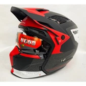 Mt Streetfighter Sv Totem B15 Modüler Motosiklet Kaskı - 1