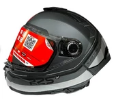 Mt Thunder 4 SV R25 C2 Şeffaf Vizör Kask Mat Gri - 1