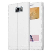 Samsung Galaxy S6 Edge Plus Uyumlu Pencereli Kapaklı Magnum Kılıf thumbnail 7