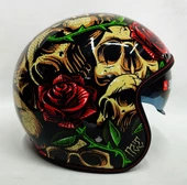 Mt Kask Mt Le Mans 2 Sv Breakout B9 Açık Motosiklet Kaskı Çok Renkli - 5