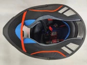 Mt Revenge 2 Solid A1 Matt Black Şeffaf Vizörlü Kask - 7