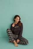 Gd Goldoremi 14102-8 Kadın Perfect Termal Uzun Kol Pijama Takımı - 1