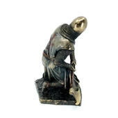 Baltalı Tapınak Şövalyesi Heykel Biblo Dekor - 6