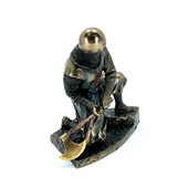 Baltalı Tapınak Şövalyesi Heykel Biblo Dekor - 4