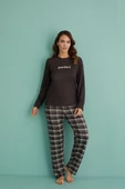 Gd Goldoremi 14102-8 Kadın Perfect Termal Uzun Kol Pijama Takımı - 7