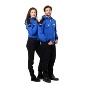 Yamaha Paddock Blue Erkek Kapüşonlu Sürüş Svetşörtü - 9