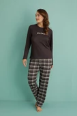 Gd Goldoremi 14102-8 Kadın Perfect Termal Uzun Kol Pijama Takımı - 5