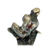Baltalı Tapınak Şövalyesi Heykel Biblo Dekor - 9