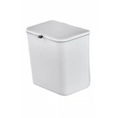 Piev Mutfak Tezgah Üstü Dolap Askılı Kapaklı 15 Lt Çöp Kovası Beyaz - 5
